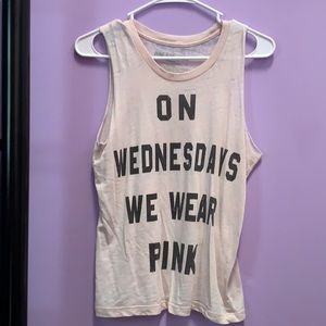 Mean Girls “On Wednesdays We Wear Pink” top